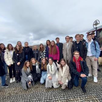 Návštěva studentů z Obchodní akademie a obchodní školy v Eferding, Rakousko